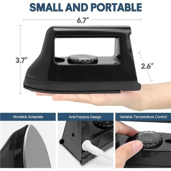 Mini Crafts Iron Handy Heat Press Machine Kit Portable - Picture 2 of 8